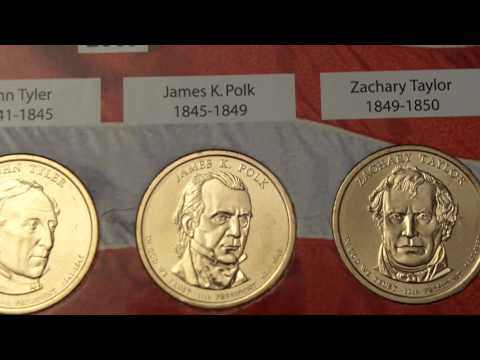 Presidential Dollar Coins 2007 - 2012 United States