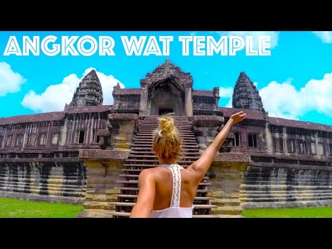 THE WORLDS LARGEST RELIGIOUS MONUMENT - THE GREAT ANGKOR WAT TEMPLE