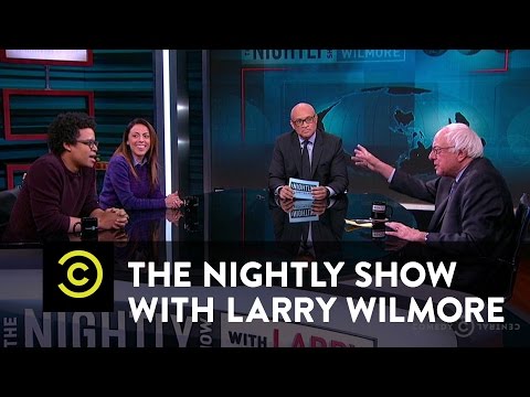 The Nightly Show - Panel - Bernie Sanders Makes His Case for 2016