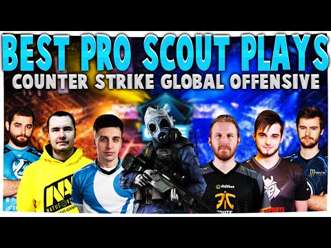 CSGO : BEST PRO SCOUT PLAYS (JW, Shox, Olof, GuardiaN, Fallen...)