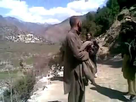 Brave captured Afghan soldier standing up to the Taliban