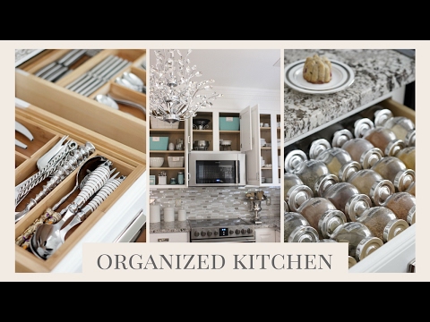 ORGANIZED KITCHEN TOUR | How To Organize Your Kitchen