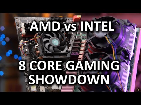 Eight Core Gaming PC Showdown - AMD vs Intel!