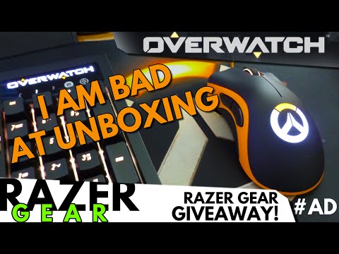 Overwatch: Razer Gear Giveaway! (I am TERRIBLE with a camera)