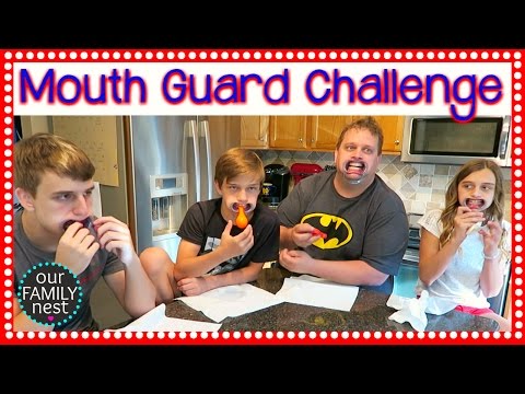 MOUTH GUARD / LIP RETRACTOR CHALLENGE