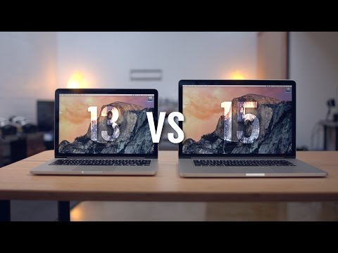 13 or 15 inch Retina MacBook Pro? (2015)