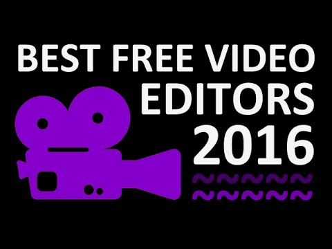 Best Free Video Editing Software 2016