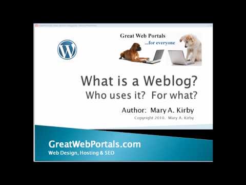 What is a Weblog (Blog)?