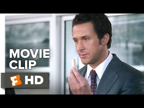 The Big Short Movie CLIP - Jenga (2015) - Ryan Gosling, Steve Carell Drama HD