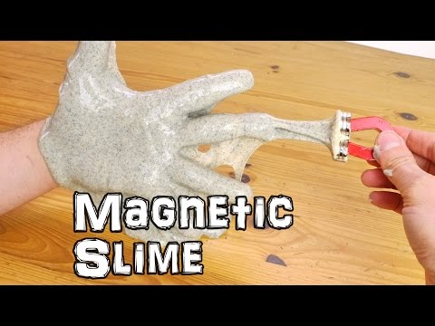 How to Make Magnetic Slime - Science Experiment