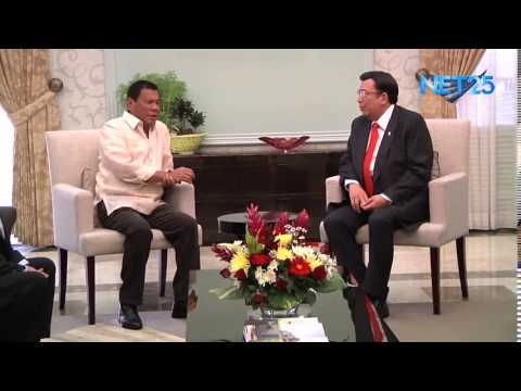 Mayor Duterte's courtesy call to INC Executive Minister Brother Eduardo V. Manalo