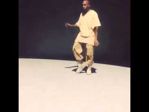 Kanye West Dirty Dancing At Paris Fashion Week Event