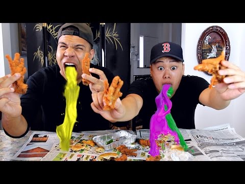 EATING DUCK FEET MADE US VOMIT!!!