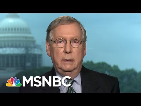 Mitch McConnell: Donald Trump's Attack On Judge Doesn't Serve Him Well | Andrea Mitchell | MSNBC