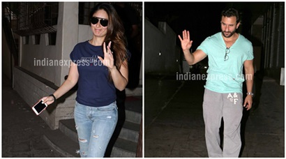 Kareena Kapoor, Saif Ali Khan back at work after London trip