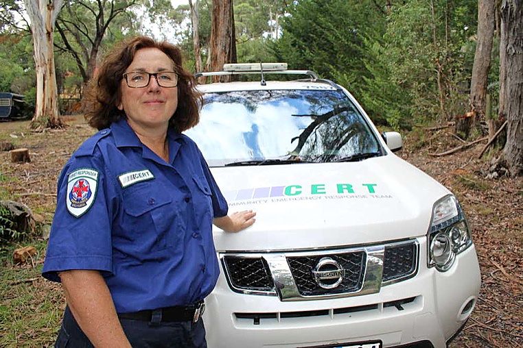 Community Emergency Response Team president Leonie Brasier. Picture: Esther Lauaki