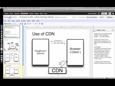 Introduction to what is CDN : Content Distribution Network.