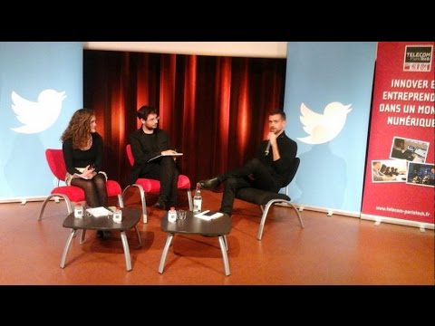 Jack Dorsey, Twitter's founder, at Telecom ParisTech