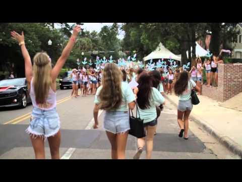 Delta Gamma Bid Day @ FSU 2013