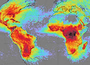 Lightning Strikes Map