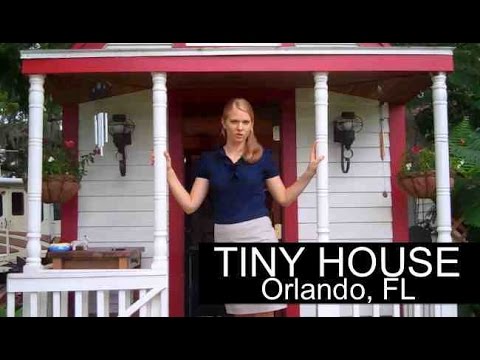 Woman lives in TINY HOUSE in Orlando, FL- (RV parked and legal)-