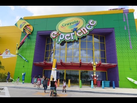 We Get Creative At Crayola Experience Orlando FL