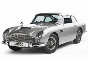 Perhaps the best known and certainly the most loved Aston Martin, the DB5, which has starred in several James Bond films.