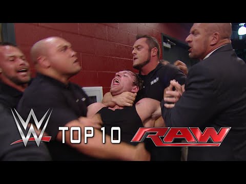 Top 10 Raw moments - September 22, 2014