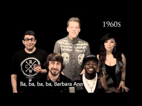 Pentatonix - Evolution Of Music (LYRICS WITH VIDEO)