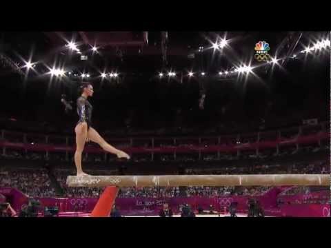 WAG Events Final Balance Beam London 2012 Part 1