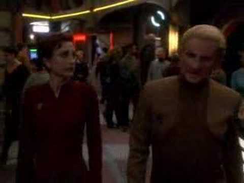 DS9 - Odo and Kira First Kiss