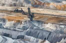 At nearly 1,200 feet deep, the Tagebau Hambach open-pit mine is one of the biggest holes in Europe.