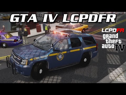 GTA IV LCPDFR MP - New York State Police - LCPDFR 1.1