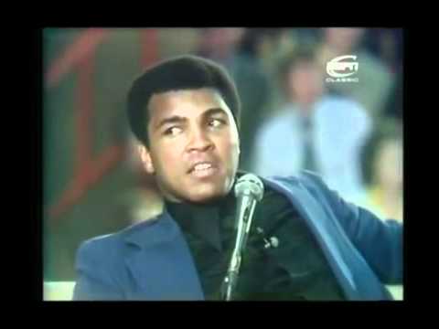 Rare Muhammad Ali interview in Newcastle, UK