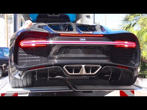 Bugatti CHIRON Cold Start Up and Sound - Delivery in Monaco!