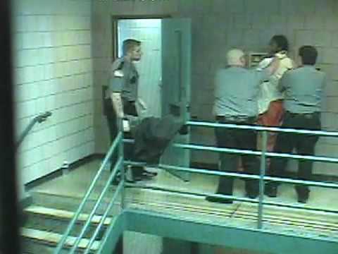 Surveillance video: Scuffle between guards, inmate at Monroe County Correctional Facility