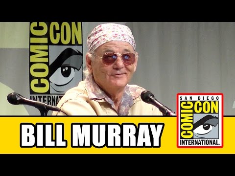 Bill Murray Comic Con Panel - Rock the Kasbah, Han Solo Movie & Ghostbusters