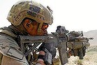 An Australian soldier from the Special Operations Task Group watches for insurgent activity during a mission in Uruzgan province, southern Afghanistan.

Mid-caption: Since July 2012, SOTG missions have significantly impacted insurgent funding, destroying drugs and dismantling more than a dozen drug laboratories.

SOTG soldiers mentor Afghan National Security Force special police officers from the Provincial Response Company ? Uruzgan, National Directorate of Security ? Uruzgan, and the National Interdiction Unit.

Photo by Special Operations Task Group
 Afghanistan: Inside Australia's War, Tuesday 1st March at 8.30pm on ABC. M Mag TV Previews by Melinda Houston. Image supplied by ABC Publicity.