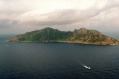 One of the disputed islands in the East China Sea.