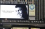 Icon: Pedestrians pass the marquee in front of Madison Square Garden showing a tribute to Muhammad Ali.