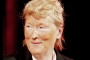 Meryl Streep dons a wig and orange face paint to impersonate Donald Trump.