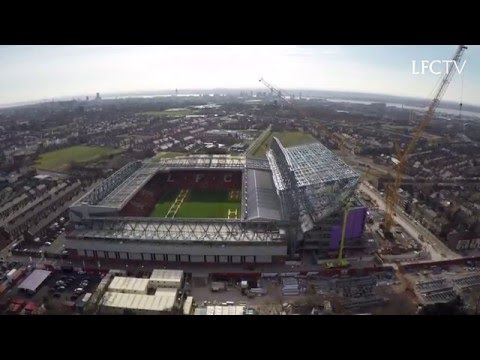 A stunning view of the new Main Stand