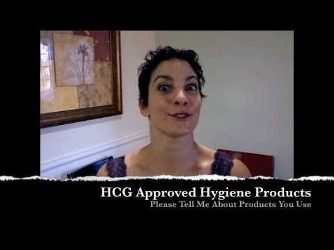 HCG Diet - Hygiene Products - Request for comments and suggestions