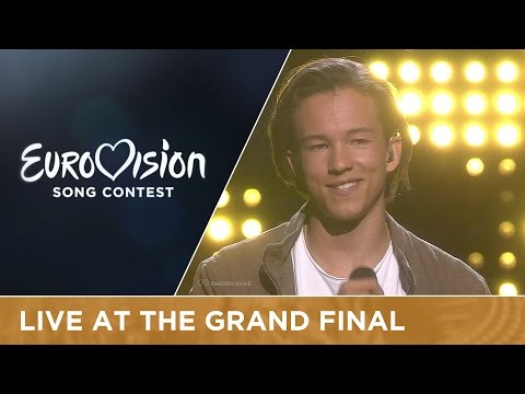 LIVE - Frans - If I Were Sorry (Sweden) at the Grand Final 2016 Eurovision Song Contest