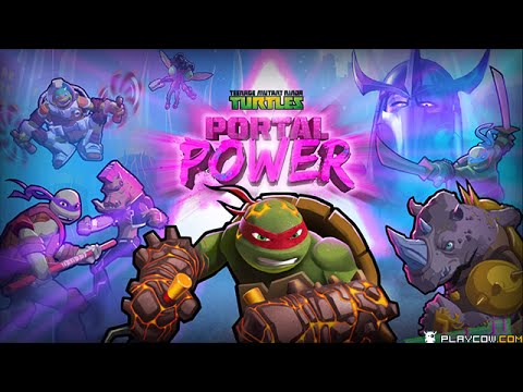 TMNT - Portal Power New York City Completed Nickelodeon Kids Game!