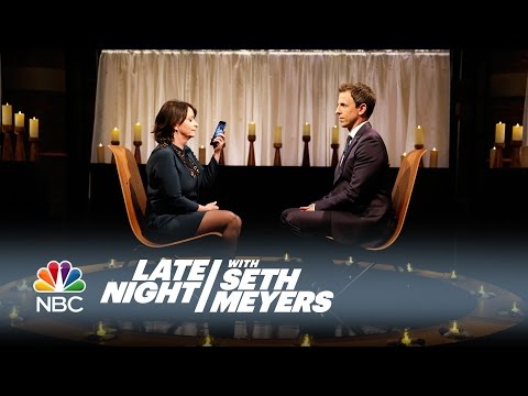 Rachel Dratch and Seth Clear the Air - Late Night with Seth Meyers