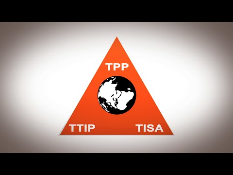 WikiLeaks - The US strategy to create a new global legal and economic system:  TPP, TTIP, TISA.