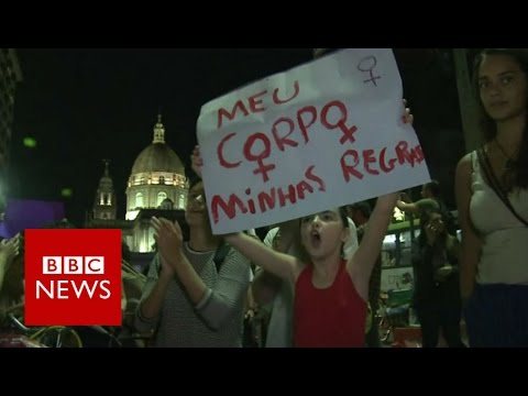 Brazil's women take on 'rape culture' - BBC News