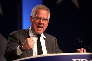 Glenn Beck speaking at the Values Voter Summit in Washington, DC.