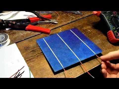 DIY 15$ 40w Solar Panel